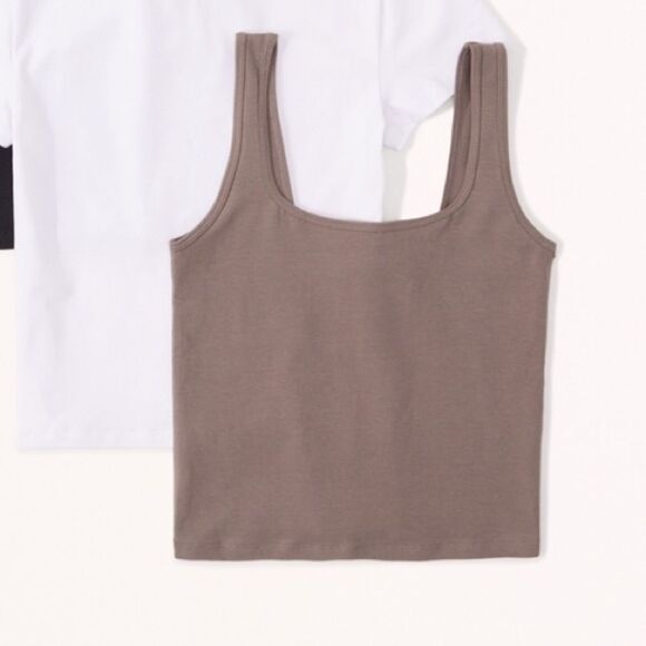 Abercrombie Squareneck Tank - Soft A&F Collection - Picture 1 of 4